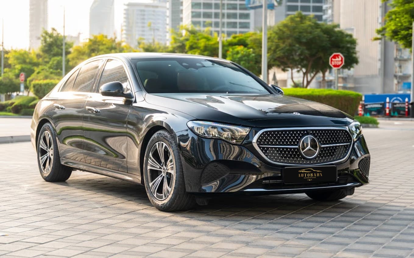 Mercedes Classe E Noir